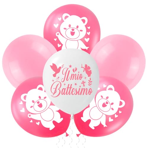 Taufballon,Taufe Dekorationen Mädchen,Taufballons Mädchen von MQIAN