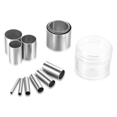 MQODLFP 12-Teiliges Kreisschneider-Set mit Loch- und Hohlstanzern, Keramik-Backstempeln für Polymer-Ton, Töpferei, Handgefertigtes MQODLFP 12-Teiliges Kreisschneider-Set mit Loch- und Hohlstanzern, Keramik-Backstempeln für Polymer-Ton, Töpferei, Handgefertigtes von MQODLFP
