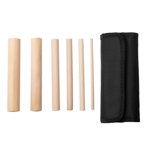 MQODLFP Neues 6-Teiliges Holzdorn-Set in Den Größen 1/4-1 zum Basteln, zum Formen Von Draht, Aus Holzstäben für Heimwerker-Schnellwickelzubehör MQODLFP Neues 6-Teiliges Holzdorn-Set in Den Größen 1/4-1 zum Basteln, zum Formen Von Draht, Aus Holzstäben für Heimwerker-Schnellwickelzubehör von MQODLFP