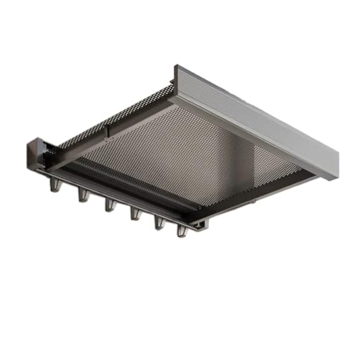 MQODLFP Wandmontiertes faltbares Aufbewahrungsregal, Aluminiumlegierung, einziehbarer Wäscheständer für Socken und Kleidung MQODLFP Wandmontiertes faltbares Aufbewahrungsregal, Aluminiumlegierung, einziehbarer Wäscheständer für Socken und Kleidung von MQODLFP