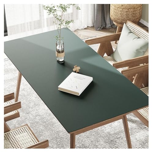 MQXDNFDC Kunstleder-Esstischdecken, rechteckig, abwischbar, wasserdicht, öldicht, hitzebeständig, Couchtischunterlage, Schreibtischschutzunterlage, Vinyl-Tischdecke, dekorativ (50 x 100 cm, Blau MQXDNFDC Kunstleder-Esstischdecken, rechteckig, abwischbar, wasserdicht, öldicht, hitzebeständig, Couchtischunterlage, Schreibtischschutzunterlage, Vinyl-Tischdecke, dekorativ (50 x 100 cm, Blau von MQXDNFDC