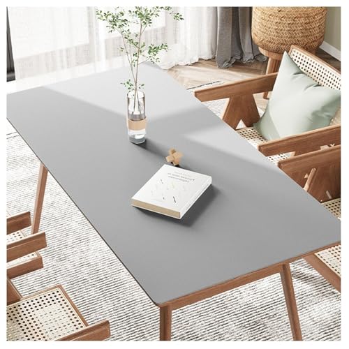 MQXDNFDC Kunstleder-Esstischdecken, rechteckig, abwischbar, wasserdicht, öldicht, hitzebeständig, Couchtischunterlage, Schreibtischschutzunterlage, Vinyl-Tischdecke, dekorativ (50 x 100 cm, Blau MQXDNFDC Kunstleder-Esstischdecken, rechteckig, abwischbar, wasserdicht, öldicht, hitzebeständig, Couchtischunterlage, Schreibtischschutzunterlage, Vinyl-Tischdecke, dekorativ (50 x 100 cm, Blau von MQXDNFDC