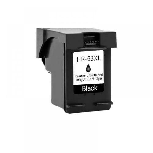 MRHZKE Tintenpatrone 63XL für Deskjet Drucker 1110 2130 2131 2132 3630 5220 5230 5252 (1 schwarz) von MRHZKE
