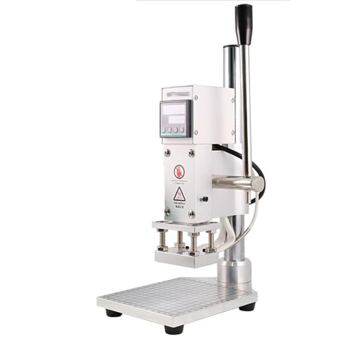 MRKU Desktop-Heißprägemaschine, Multifunktionale Heißprägemaschine mit Display, Temperaturbereich: 0-350℃/Höhenverstellung: 0-17 cm/Druckarbeitstisch: 14 x 18 cm MRKU Desktop-Heißprägemaschine, Multifunktionale Heißprägemaschine mit Display, Temperaturbereich: 0-350℃/Höhenverstellung: 0-17 cm/Druckarbeitstisch: 14 x 18 cm von MRKU