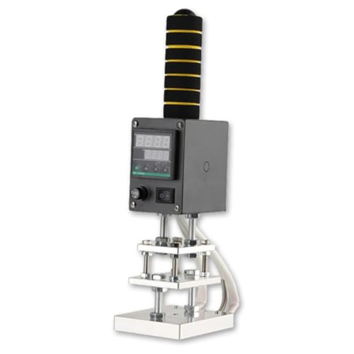 MRKU Handgehaltene Heißprägemaschine für Etiketten, Digitale Prägung, Heißfolie mit Einstellbarer Temperatur von 50–382 °C, Presswerkzeug für Leder, Stoff, Holz, Papier für Karten aus PU-Holz, Papier MRKU Handgehaltene Heißprägemaschine für Etiketten, Digitale Prägung, Heißfolie mit Einstellbarer Temperatur von 50–382 °C, Presswerkzeug für Leder, Stoff, Holz, Papier für Karten aus PU-Holz, Papier von MRKU