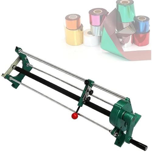 MRKU Heißfolien-Papierrollenschneidemaschine, professioneller manueller Folienschneider, Innenkerndurchmesser 25–27 mm, einfach zu bedienen, für Druckereien, Heißprägeverarbeitungsfabriken MRKU Heißfolien-Papierrollenschneidemaschine, professioneller manueller Folienschneider, Innenkerndurchmesser 25–27 mm, einfach zu bedienen, für Druckereien, Heißprägeverarbeitungsfabriken von MRKU