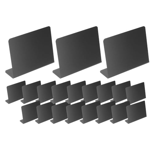 MRNHA 20 Stück Tischschilder, Essenstafel, Buffet, Etiketten, Nachricht, Tafel, Kreide, Tischanzeige, Preis, Tischplatte, Einfach zu Bedienen MRNHA 20 Stück Tischschilder, Essenstafel, Buffet, Etiketten, Nachricht, Tafel, Kreide, Tischanzeige, Preis, Tischplatte, Einfach zu Bedienen von MRNHA