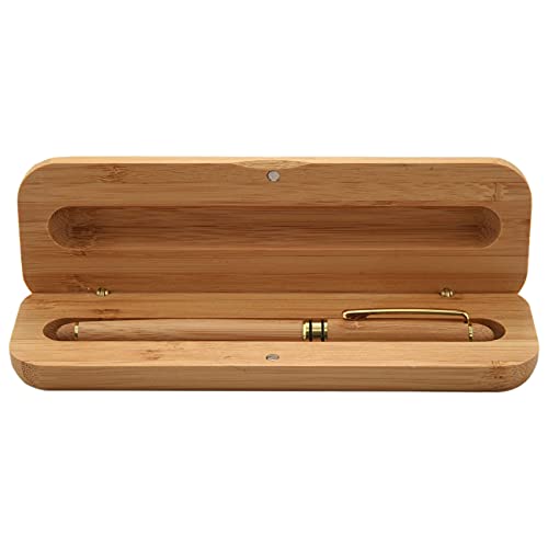 MRNHA Vintage Eleganter Bambus Füllfederhalter Mit Kasten Für Geschäfts Geschenke Luxus Marken Büro Schreib Stifte von MRNHA