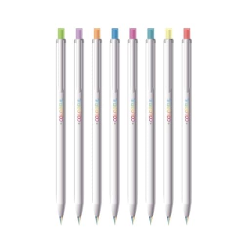 MROOFUL 8 zufällige Buntstifte, 3,0 mm, bunt, drücken Sie den automatischen Buntstift, ein mehrfarbiger Buntstift, kreative Stifte für Kinder, Studenten, Zeichengeschenk MROOFUL 8 zufällige Buntstifte, 3,0 mm, bunt, drücken Sie den automatischen Buntstift, ein mehrfarbiger Buntstift, kreative Stifte für Kinder, Studenten, Zeichengeschenk von MROOFUL