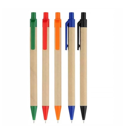 MROOFUL Kugelschreiber, Schwarz, mittlere Spitze, 1 mm, einziehbarer Stift, glattes Schreiben für Büro, Schulbedarf, 5 Stück MROOFUL Kugelschreiber, Schwarz, mittlere Spitze, 1 mm, einziehbarer Stift, glattes Schreiben für Büro, Schulbedarf, 5 Stück von MROOFUL