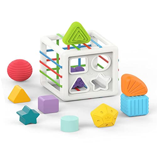 Babyform Sortierung Spielzeug Elastische Bänder Sensorische Mülleimer Lernen Spielzeug für Kleinkinder Kleiner Mädchen von MRSTORY
