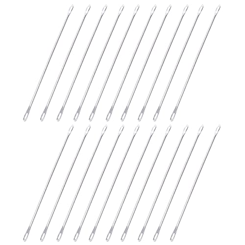 Double Eye Strick -Maschine Nadel Metalltransfer Nadel Professionelles Design für KR830 KR838 KR850 KR890 SRP325 SRP50 SRP60 SRP60N Strickmaschinen 20 PCs 9cm Lang Double Eye Strick -Maschine Nadel Metalltransfer Nadel Professionelles Design für KR830 KR838 KR850 KR890 SRP325 SRP50 SRP60 SRP60N Strickmaschinen 20 PCs 9cm Lang von MRSTORY