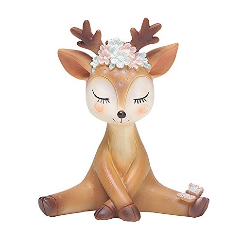 Netter Hirschkuchen -Toper Harz Sika Hirsch Ornament Party Backdekoration Frohe Weihnachten Home Hochzeitsgeschenk (D) von MRSTORY