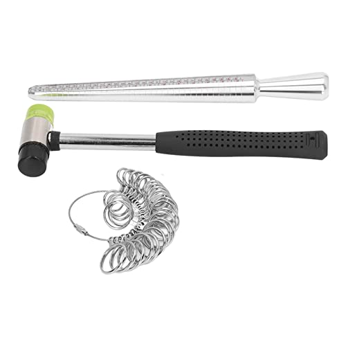 Ring Sizer Messwerkzeug Messermessgeräte Schmuck Hammer Messhersteller Kit Größenstange Leichter Haltbarer Tragbarer Aluminiumlegierung Edelstahl US Hong Kong Japan Europäische Ring Sizer Messwerkzeug Messermessgeräte Schmuck Hammer Messhersteller Kit Größenstange Leichter Haltbarer Tragbarer Aluminiumlegierung Edelstahl US Hong Kong Japan Europäische von MRSTORY