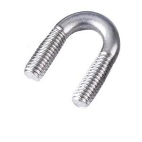 304 Edelstahl Quadrat U-Bolzen, 1Pcs M6 M8 M10 304 Edelstahl Schraube Schnalle Bolzen U-förmigen Rohr Klemme(M6x27) von MRVAKDYDI