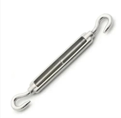 Haken und Öse Spannschloss Drahtspanner, 1 STÜCK Drahtseil Blau Bolzen Spannschloss Bolzen Haken Schraube Drahtseil Spannen Spanner Engen Seil Stecker 304 Edelstahl(C to C,M5) von MRVAKDYDI