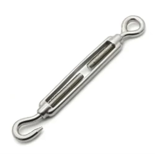 Haken und Öse Spannschloss Drahtspanner, 1 STÜCK Drahtseil Blau Bolzen Spannschloss Bolzen Haken Schraube Drahtseil Spannen Spanner Engen Seil Stecker 304 Edelstahl(O to C,M5) von MRVAKDYDI