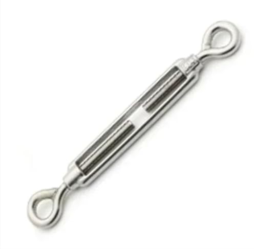 Haken und Öse Spannschloss Drahtspanner, 1 STÜCK Drahtseil Blau Bolzen Spannschloss Bolzen Haken Schraube Drahtseil Spannen Spanner Engen Seil Stecker 304 Edelstahl(O to O,M4) von MRVAKDYDI