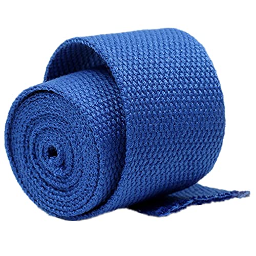 MRVAKDYDI Baumwollgewebe, Gurtband - Baumwollgurtbänder for Taschengriffe - 9 Meter/Rolle(Blue,25 mm) von MRVAKDYDI