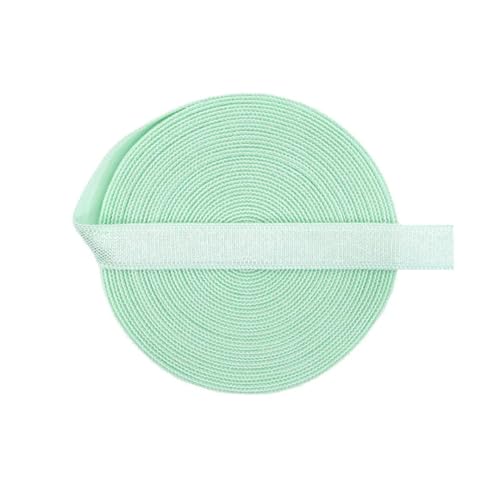 MRVAKDYDI Breites flaches Gummiband, 2/5/10 Yards 3/8" 10 mm festes elastisches Spandex-Satinband, BH-Träger, Stirnband, Kleid, Nähen, Spitzenbesatz(Pastel En8,5 Yards) von MRVAKDYDI