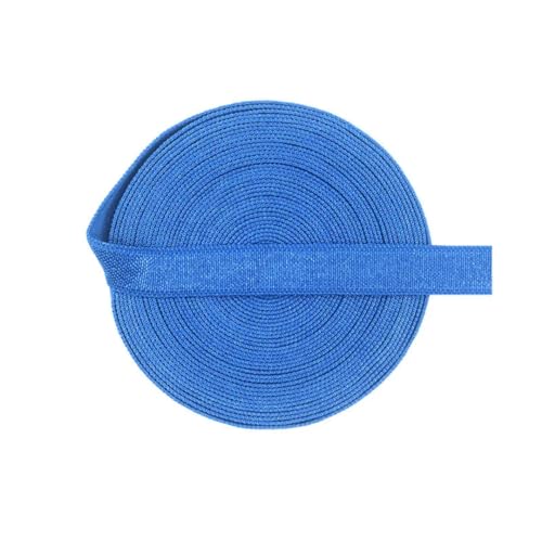 MRVAKDYDI Breites flaches Gummiband, 2/5/10 Yards 3/8" 10 mm festes elastisches Spandex-Satinband, BH-Träger, Stirnband, Kleid, Nähen, Spitzenbesatz(Royal,2 Yards) von MRVAKDYDI