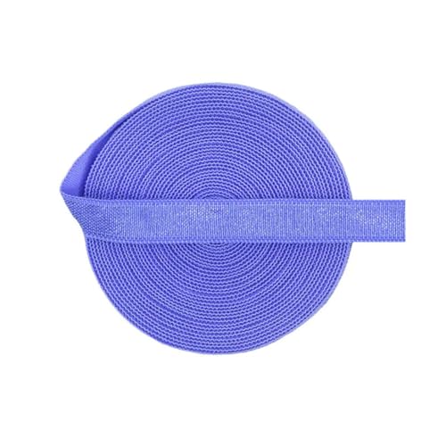 MRVAKDYDI Breites flaches Gummiband, 2/5/10 Yards 3/8" 10 mm festes elastisches Spandex-Satinband, BH-Träger, Stirnband, Kleid, Nähen, Spitzenbesatz(Wisteria,2 Yards) von MRVAKDYDI