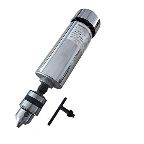 MRVAKDYDI CNC-Spindelmotor-Bausatz, 48 V Bohrspindelköpfe Luftgekühlte 0,5 kW Werkzeugmaschinenspindel/Drehzahlregler der Stromversorgung/MM-Montagehalterungen(Package 1) von MRVAKDYDI