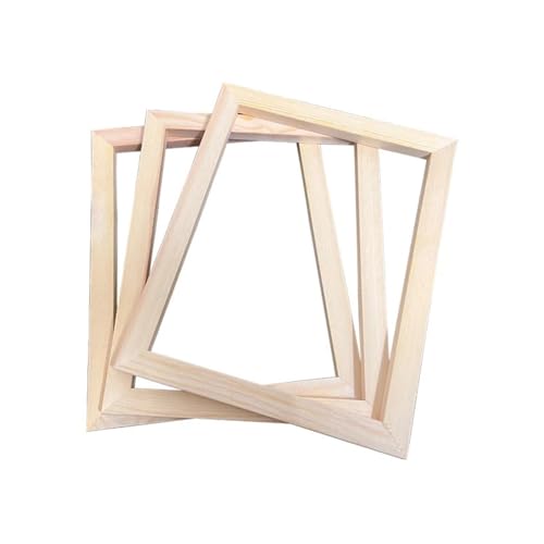 MRVAKDYDI Foto-Bilderrahmen anzeigen, Holz-Fotorahmen, Gemälderahmen, Wand-Leinwand-Bilderrahmen, mehrere Größen, 3 Stück(3pcs 21x30cm) von MRVAKDYDI