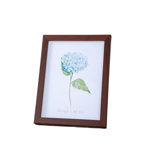 MRVAKDYDI Foto-Bilderrahmen anzeigen, Holz-Fotorahmen for Aufhängen an der Wand, 10 x (15–25) cm, A4, Mehrfarbig, 0,4 x 9 x (5–45) mm, kommerzielle Nutzung(Style Jj,Color-14) von MRVAKDYDI