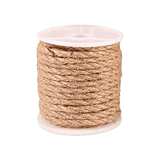 MRVAKDYDI Gartenschnur Juteschnur Juteschnur Schnur, Jute Hanf Naturschnur Seil 4-10mm Durchmesser 10 Meter for Verpackung Gartenarbeit Handwerk Dekor MRVAKDYDI Gartenschnur Juteschnur Juteschnur Schnur, Jute Hanf Naturschnur Seil 4-10mm Durchmesser 10 Meter for Verpackung Gartenarbeit Handwerk Dekor von MRVAKDYDI