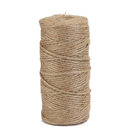 MRVAKDYDI Gartenschnur Juteschnur Juteschnur Schnur, Natürliche Hanf Jute Schnur String 100m for DIY Handwerk Gartenarbeit Decor Scrapbooking Verpackung MRVAKDYDI Gartenschnur Juteschnur Juteschnur Schnur, Natürliche Hanf Jute Schnur String 100m for DIY Handwerk Gartenarbeit Decor Scrapbooking Verpackung von MRVAKDYDI