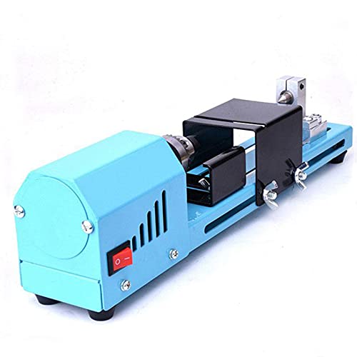 MRVAKDYDI Mini-Holzdrehmaschine, Mini-Drehmaschine, Poliermaschine, 150 W, tragbar, DC 12–24 V, Perlenschleifer for Holz, Stein, Glas, Keramik, Blau MRVAKDYDI Mini-Holzdrehmaschine, Mini-Drehmaschine, Poliermaschine, 150 W, tragbar, DC 12–24 V, Perlenschleifer for Holz, Stein, Glas, Keramik, Blau von MRVAKDYDI