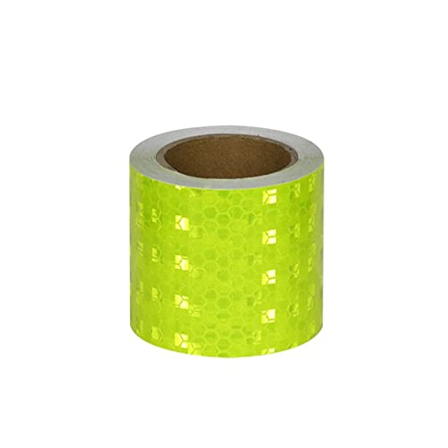 MRVAKDYDI Reflexband für den Außenbereich, Reflektierendes Klebeband, Rolle 2 Zoll x 9,8 Fuß, Mehrfarbig(White) von MRVAKDYDI