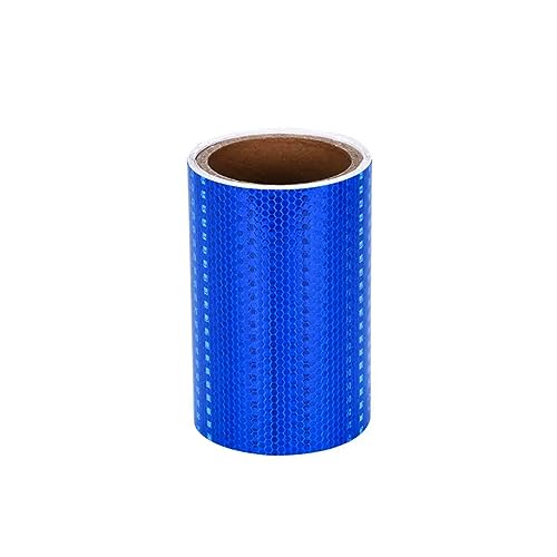 MRVAKDYDI Reflexband für den Außenbereich, Reflektierendes Klebeband 15 cm x 3 Meter Mehrfarbig(Blue) von MRVAKDYDI