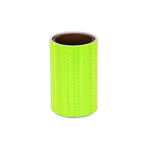 MRVAKDYDI Reflexband für den Außenbereich, Reflektierendes Klebeband 15 cm x 3 Meter Mehrfarbig(Bright Green) von MRVAKDYDI