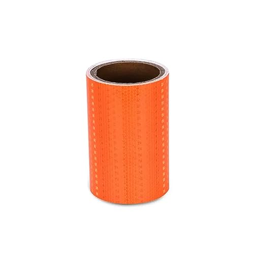 MRVAKDYDI Reflexband für den Außenbereich, Reflektierendes Klebeband 15 cm x 3 Meter Mehrfarbig(Orange) von MRVAKDYDI