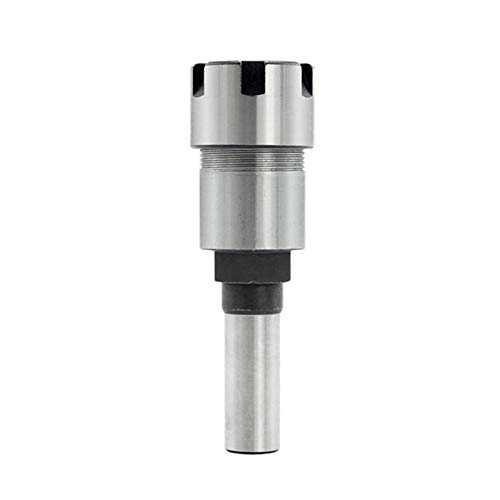 MRVAKDYDI Schaftfräseraufnahme, Fräser-Verlängerungsstange, Spannzangenhalter-Adapter, 1/4 Zoll, 8 mm, 1/2 Zoll Schaft, Federstahl, 2 Stück von MRVAKDYDI