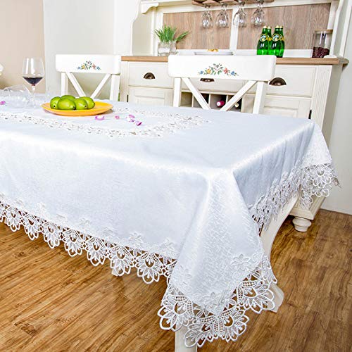 MRVAKDYDI Stick Baumwolle und Tischtuch, Rechteckige Esstischabdeckung for Familienrestaurant-Partybuffet(90x150cm) von MRVAKDYDI