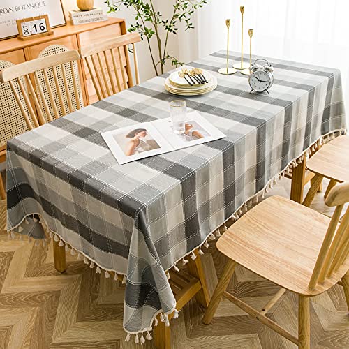 MRVAKDYDI Stick Baumwolle und Tischtuch, Tischdecke abwischbar Kaffee Garten Tischdekoration(55.1 x 35.4 inch) von MRVAKDYDI