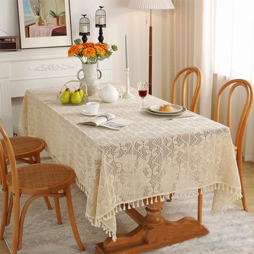 MRVAKDYDI Stick Baumwolle und Tischtuch, abwaschbare Tischdecke for Küchen-Esstisch und Stuhl-Buffet-Dekoration(Butterfly,98.4 x 55.1 inch) von MRVAKDYDI