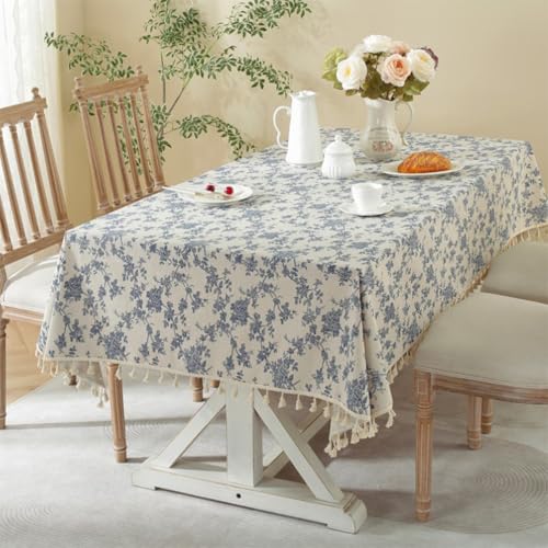 MRVAKDYDI Stick Baumwolle und Tischtuch, for Café-Restaurant-Buffet-Tischdekoration(94.5 x 55.1 inch) von MRVAKDYDI