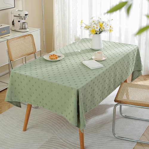 MRVAKDYDI Stick Baumwolle und Tischtuch, for den Tisch dient zur Küchentischdekoration(Green-1,35.4 x 35.4 inch) von MRVAKDYDI