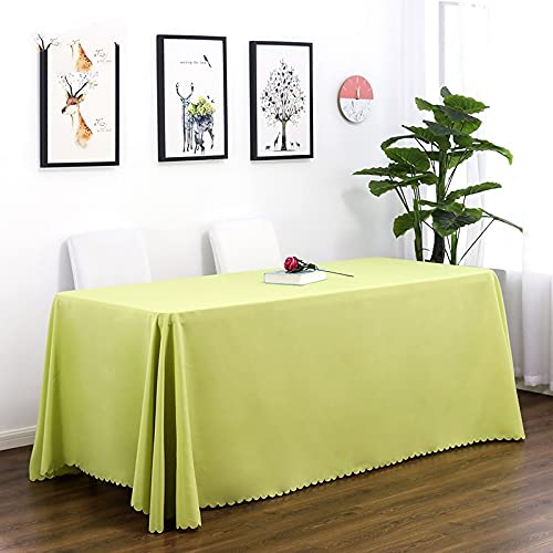 MRVAKDYDI Stick Baumwolle und Tischtuch, mit quadratischer Tischdecke for den Esstisch drinnen und draußen(C,180x320cm) von MRVAKDYDI
