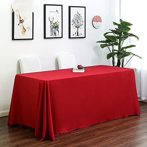 MRVAKDYDI Stick Baumwolle und Tischtuch, mit quadratischer Tischdecke for den Esstisch drinnen und draußen(G,180x300cm) von MRVAKDYDI
