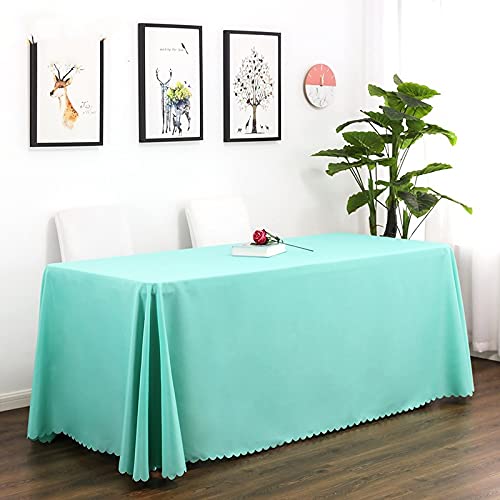 MRVAKDYDI Stick Baumwolle und Tischtuch, mit quadratischer Tischdecke for den Esstisch drinnen und draußen(H,180x280cm) von MRVAKDYDI