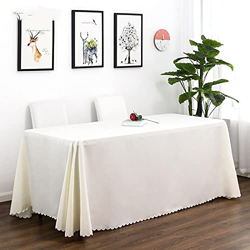 MRVAKDYDI Stick Baumwolle und Tischtuch, mit quadratischer Tischdecke for den Esstisch drinnen und draußen(O,180x260cm) von MRVAKDYDI