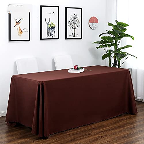 MRVAKDYDI Stick Baumwolle und Tischtuch, mit quadratischer Tischdecke for den Esstisch drinnen und draußen(T,180x320cm) von MRVAKDYDI