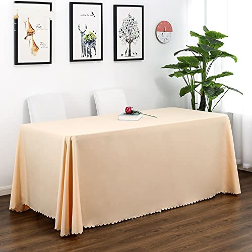 MRVAKDYDI Stick Baumwolle und Tischtuch, mit quadratischer Tischdecke for den Esstisch drinnen und draußen(W,180x180cm) von MRVAKDYDI