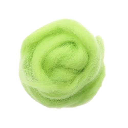 MRVAKDYDI Trockenfilzwolle, Nadelfilzwolle, Roving, DIY-Bastelmaterialien, mehrere Größen (10 g, 50 g, 100 g)(20,50g) von MRVAKDYDI