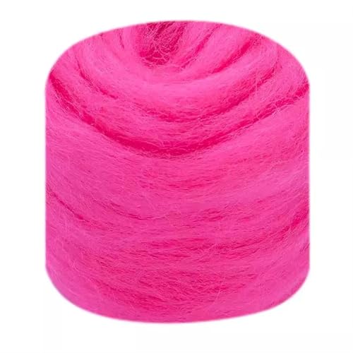 MRVAKDYDI Trockenfilzwolle, Nadelfilzwolle Roving Multicolor Mehrere Größen(42,100g) von MRVAKDYDI